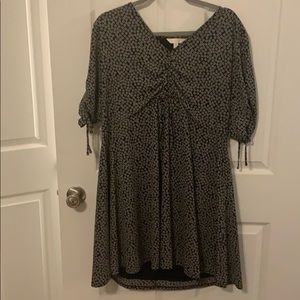 Lauren Conrad black & white patterned dress